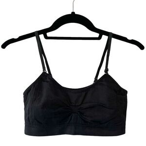 Coobie Solid Color Bralette Black O/S